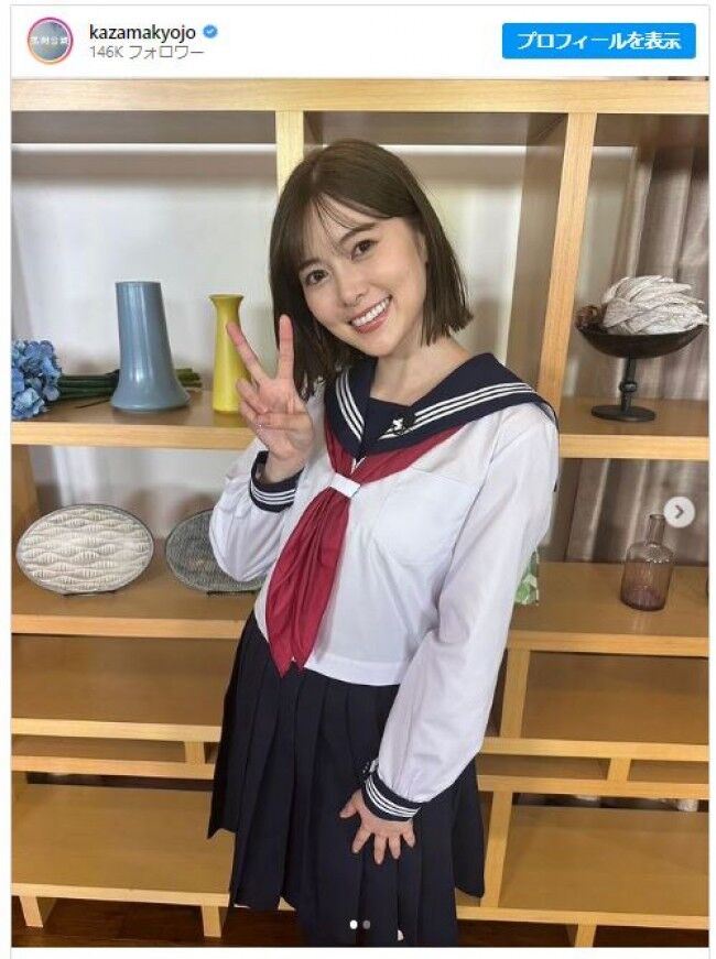 【芸能】白石麻衣、“超貴重”な制服姿に絶賛