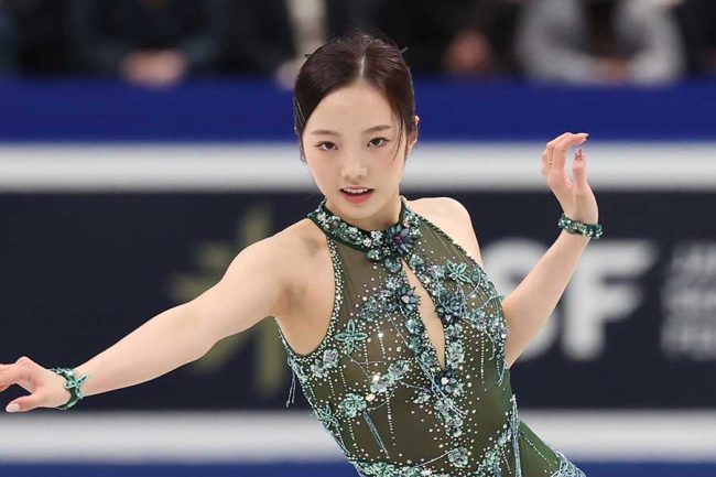 【フィギュア】本田真凜のムキムキ力こぶに驚く声　