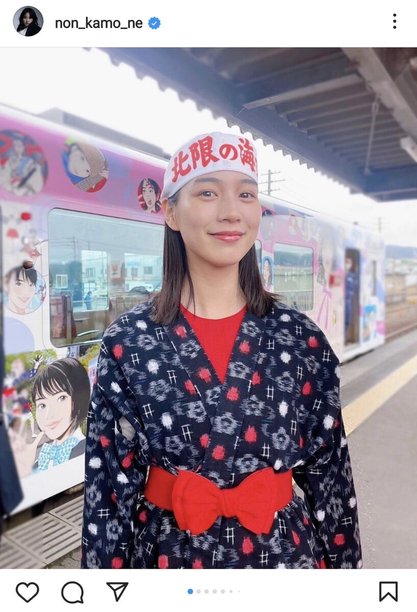 【芸能】まるで上半身裸? のん（29）ヌーディーなスタイル披露