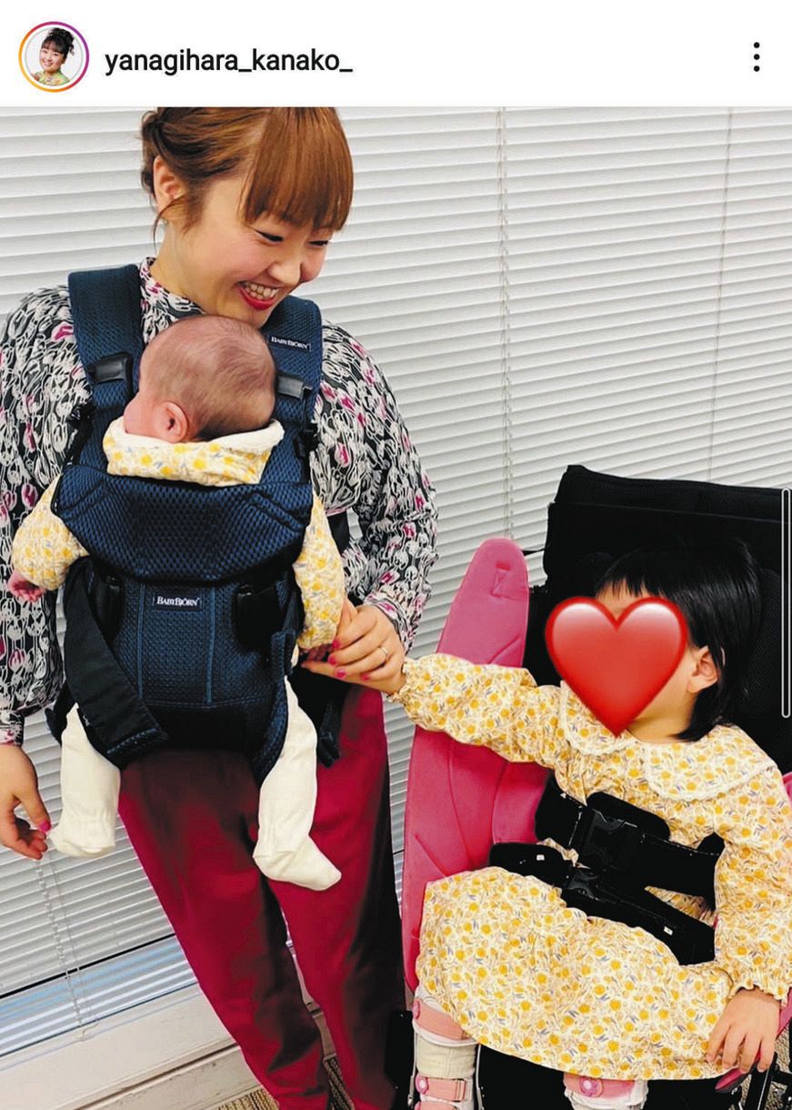 【芸能】柳原可奈子インスタ開設、３歳長女に生まれつき脳性まひがあることも公表