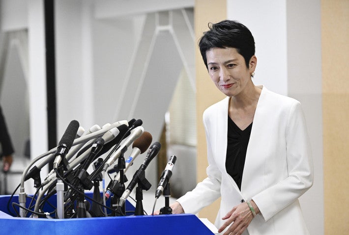 【立憲民主党】蓮舫氏（56）が東京都知事選に出馬へ