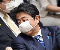 【アベノマスク】「2億8千万枚の希望、早く配布してたら」安倍氏が言及