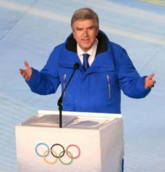 バッハ会長が約１０分の大演説 -３・６℃の極寒も気にせず 北京五輪・開会式