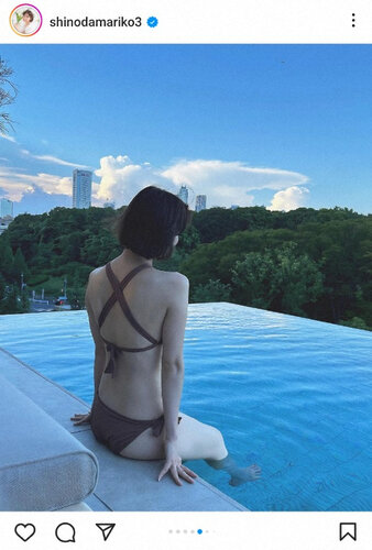 【芸能】篠田麻里子（37）レアなガウン＆水着姿披露