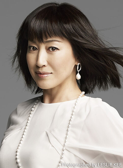 【芸能】高島礼子（58）が秋色パフェ満喫