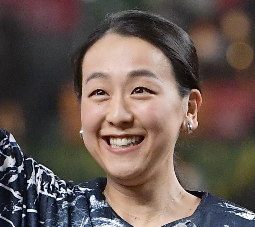 【卓球】浅田真央（33）ロングヘアから“ばっさりイメチェン”