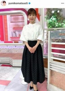 テレ朝・松尾由美子アナ「ごめんなさい」涙のニュース読み謝罪に