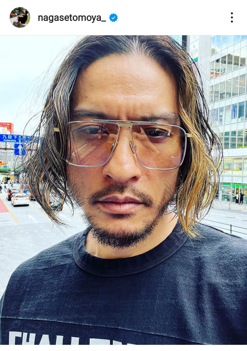 長瀬智也、茶髪＆ヒゲの最新ショット公開
