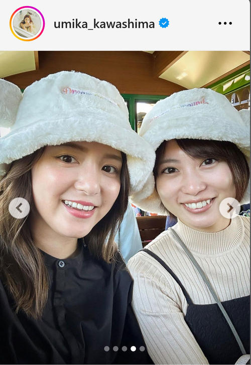 川島海荷（29）＆志田未来（30）“同学年コンビ”が韓国旅行で無邪気な姿