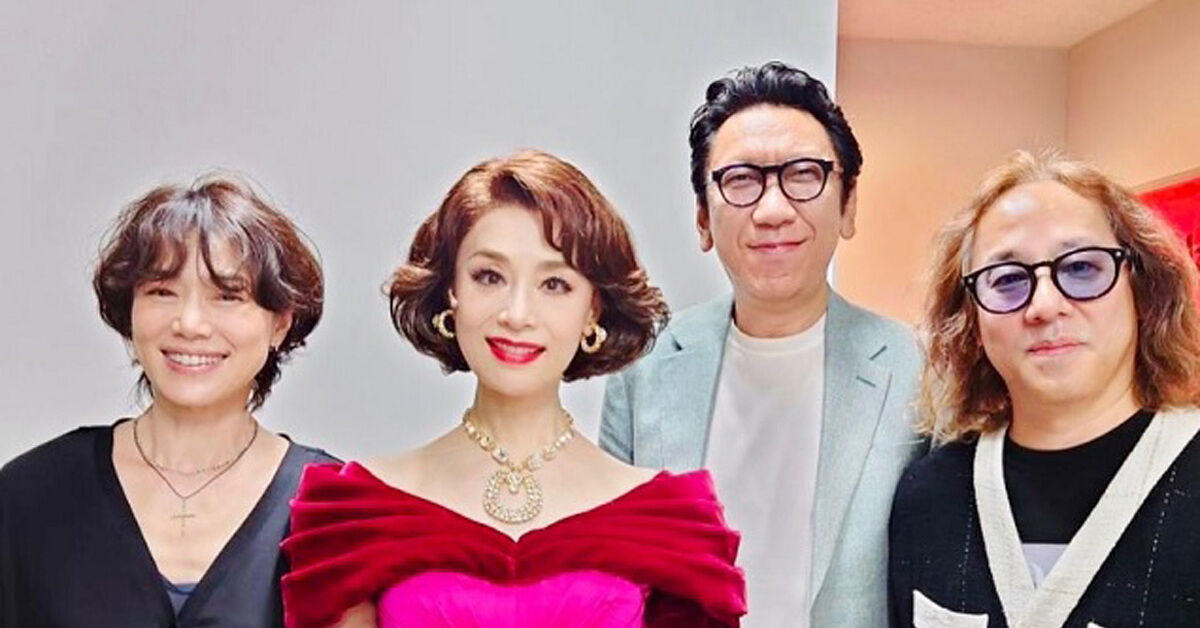 【芸能】大地真央（67）主演舞台に夫、布袋寅泰＆今井美樹夫妻が来てくれたと報告