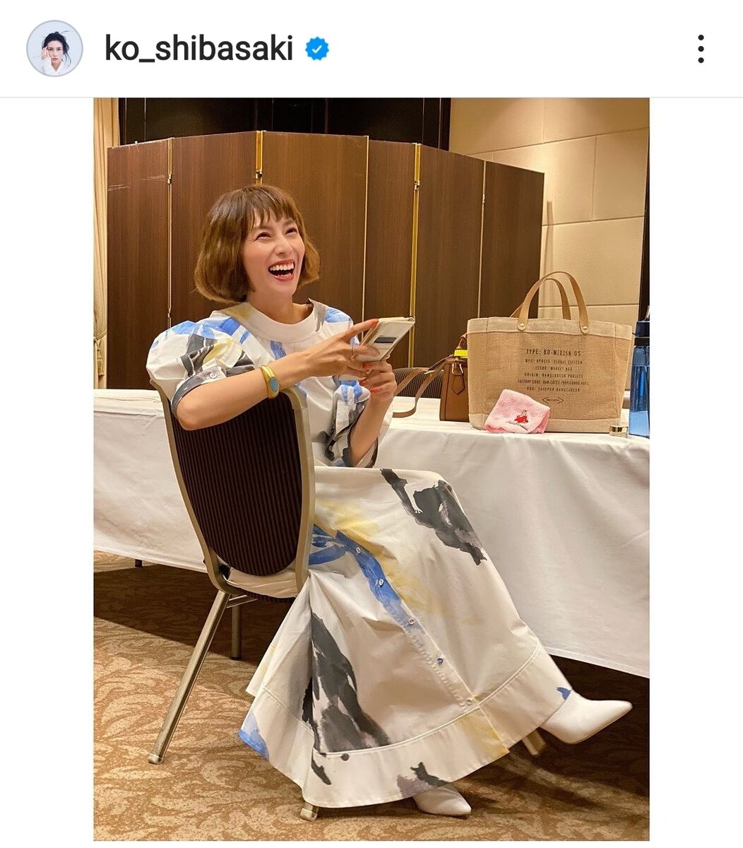 【芸能】柴咲コウ、オフショットに意外なキャラ物の私物が写る