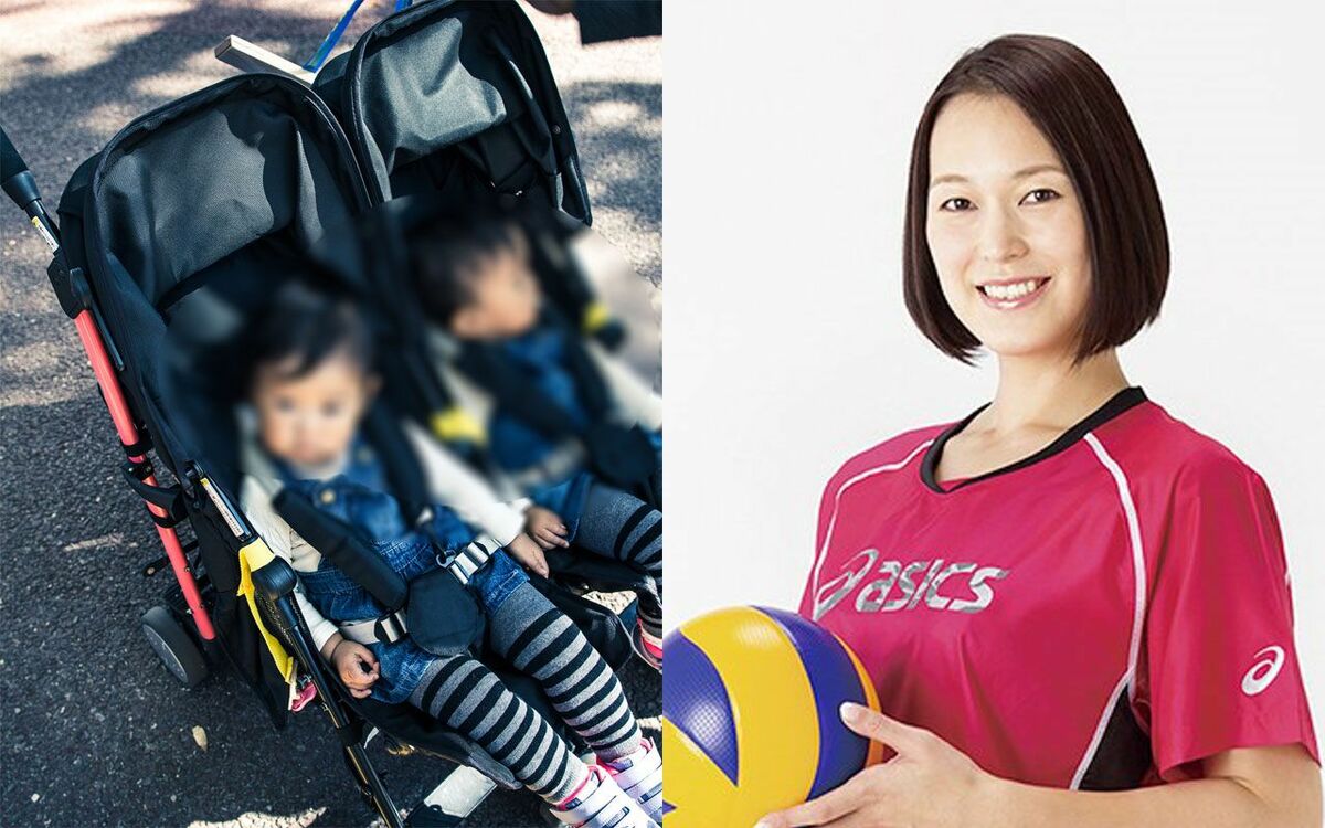【女子バレー】大山加奈さん、双子ベビーカーのバス利用で涙…