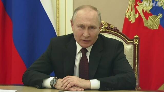 【声明】プーチン大統領「私たちに悪意はない、制裁も科さないようすすめる」