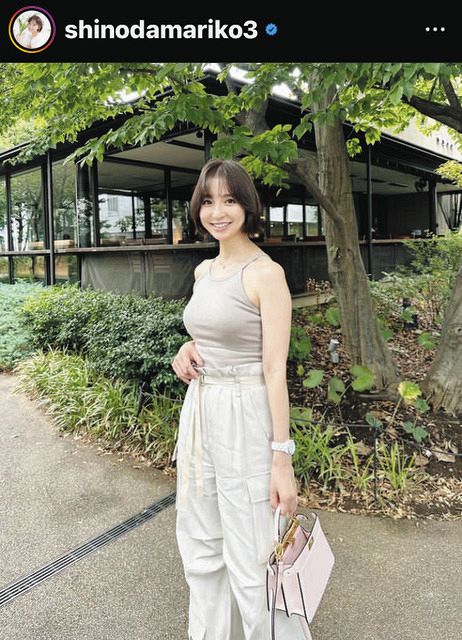【芸能】篠田麻里子（38）水着で美ボディあらわ