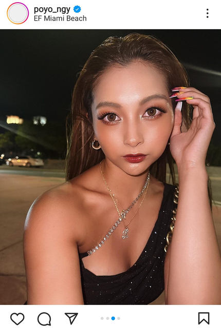 【芸能】ゆきぽよ（26）Tバック水着で海水浴を楽しむ