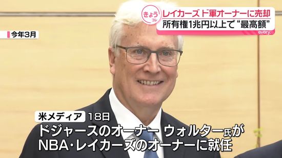 【ＮＢＡ】ドジャースのオーナーがレイカーズにも就任！その背景とは？