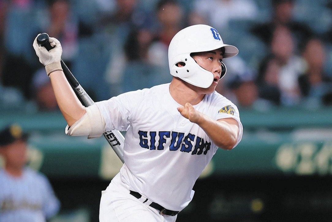 県岐阜商・横山温人、甲子園で完全燃焼！