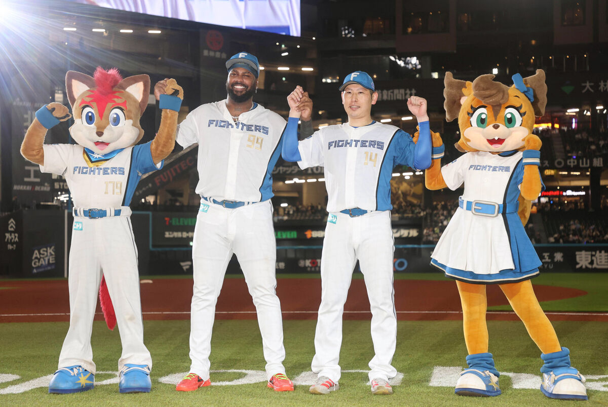 【朗報】日本ハム連勝！レイエスの打撃が化け物すぎる！