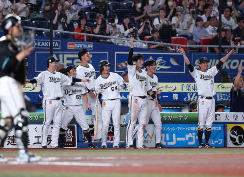 オリックスの延長戦大勝！連勝街道を突っ走る