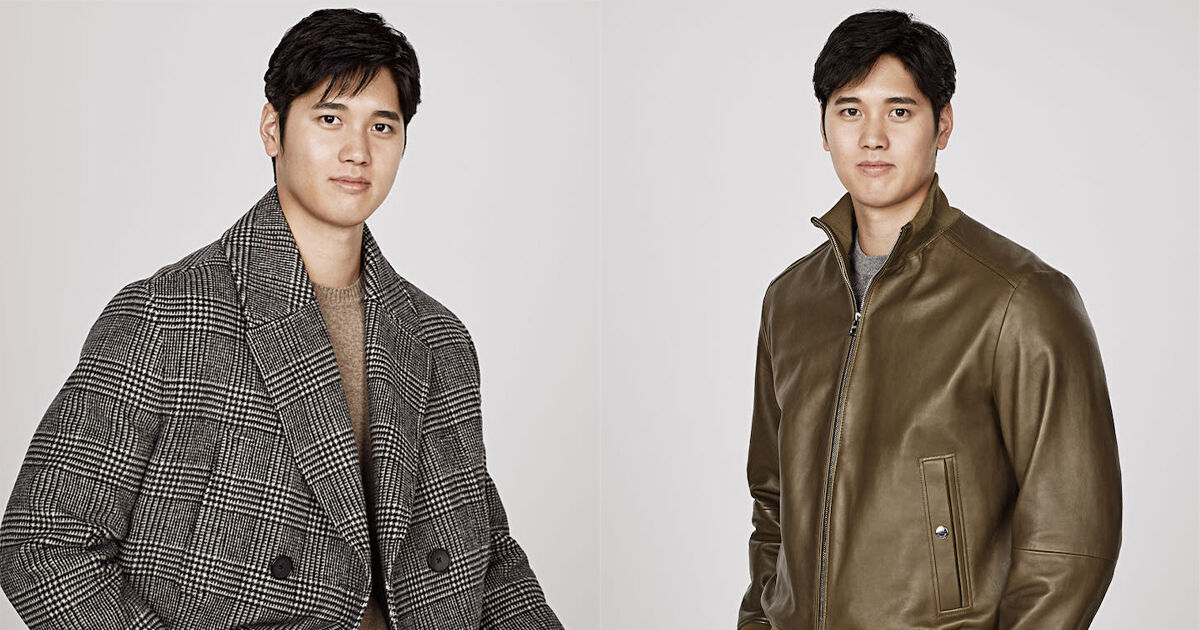 大谷翔平が『BOSS』の秋冬コレクションで見せる新しいスタイル