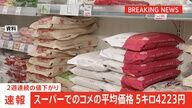 コメ価格速報！5キロ4223円、値下がりの理由とは？