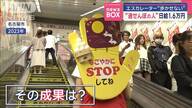 通せんぼの人の日給1.6万円！エスカレーター改革の現状