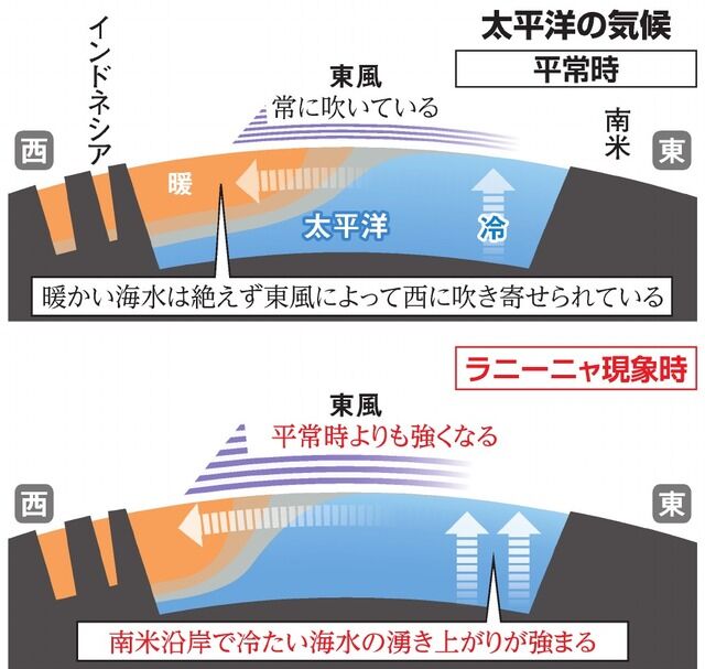 異常気象ラニーニャがもたらす冬の厳しさとは？