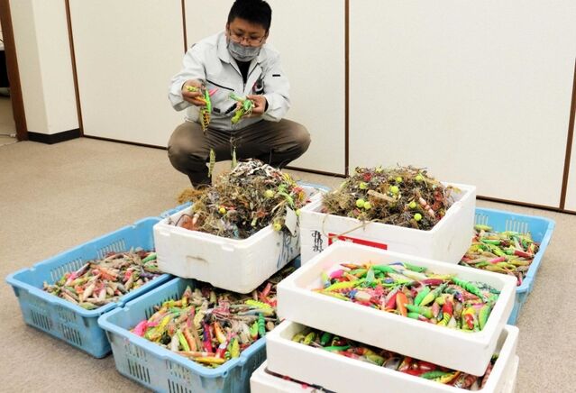 海洋ごみ問題の現実：明石沖でのタコ釣り具回収の実態