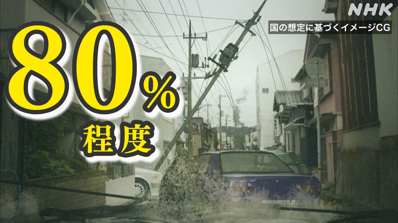 【速報】南海トラフ巨大地震：30年以内に80%の確率が示す現実とは
