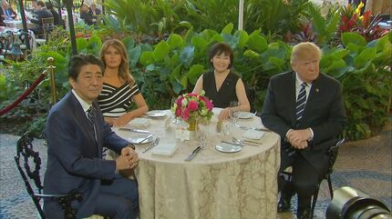 トランプ氏と昭恵夫人の面会：フロリダでの注目の対話