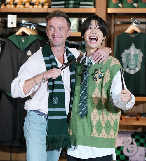 トム・フェルトン来日！ハリポタファン必見のバックビーク模型とは