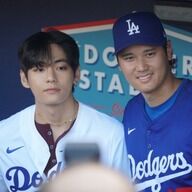 大谷翔平、BTSのVとの握手でファン大興奮！試合前練習の裏話
