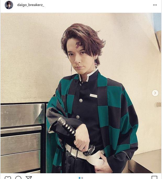 Daigoにgackt 鬼滅の刃のコスプレを披露 V系まとめ速報