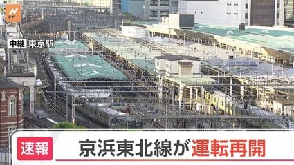 速報】京浜東北線で一部区間運転見合わせ 棒状の物が線路に倒れ】京浜東北線の運転見合わせ: 線路の異常とその影響 : ニュースストライカー9