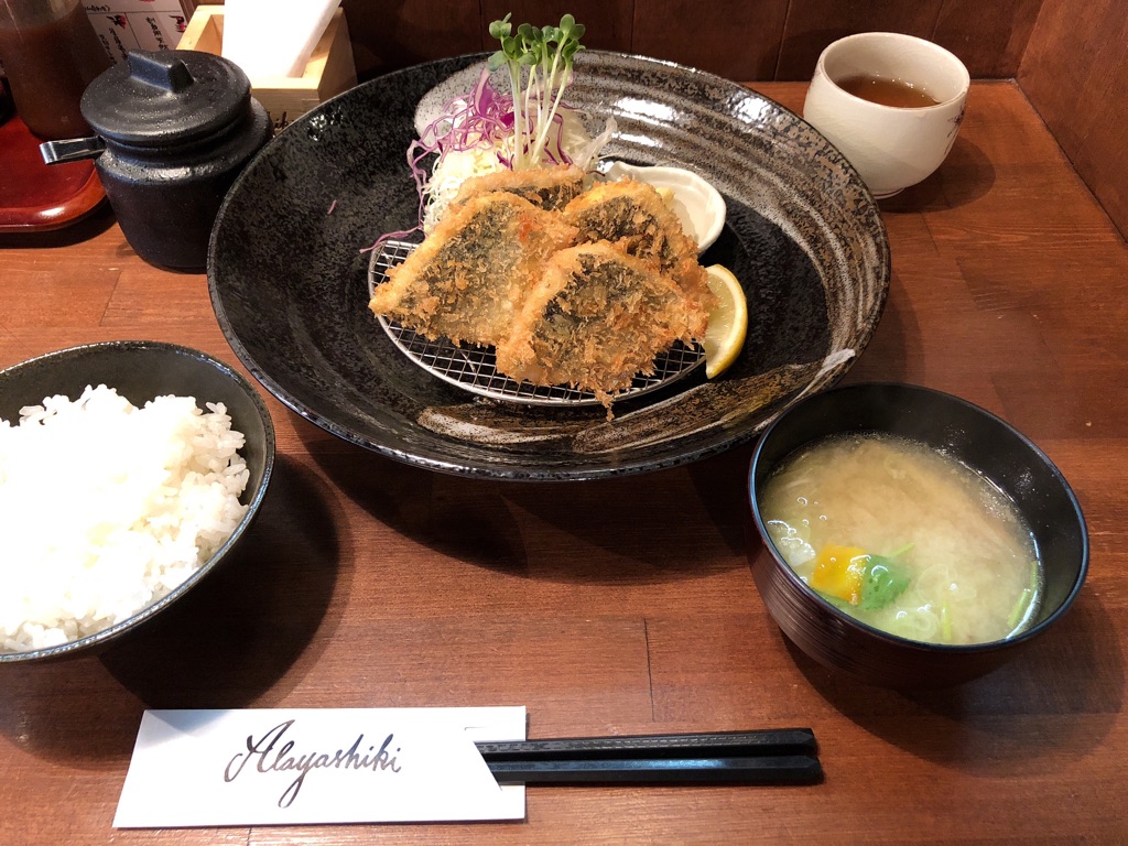 食限定 高田馬場 新屋敷 店主こだわりのアジフライ定食 Newsact 食限定 高田馬場 新屋敷 店主こだわりのアジフライ定食 Newsact