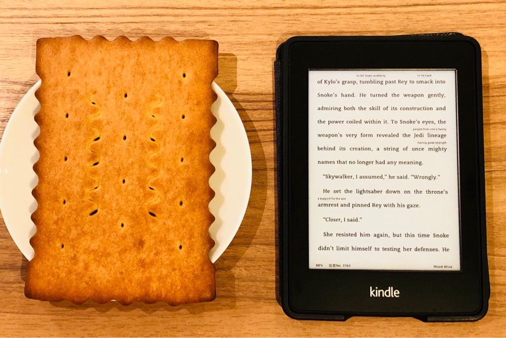 Kindle端末サイズ メガしるこサンド は通常の12倍超 Newsact Kindle端末サイズ メガしるこサンド は通常の12倍超 Newsact