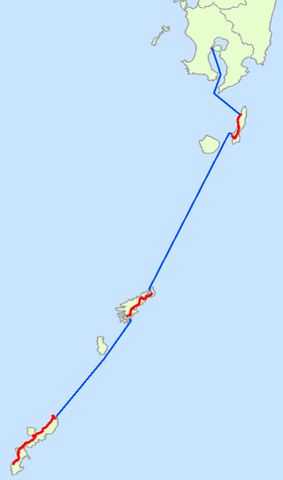 Japan_National_Route_58_Map