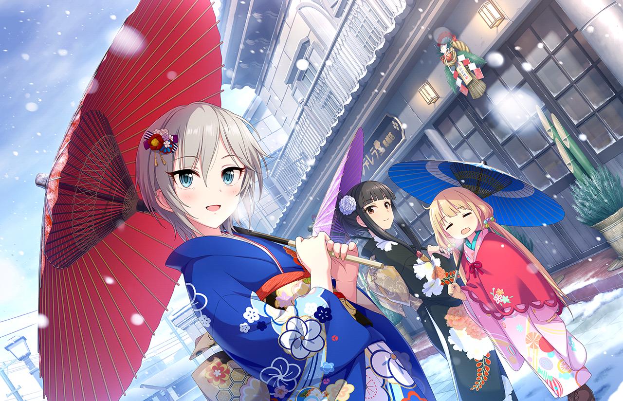 デレステ 限定ssr アーニャ アナスタシア 大槻唯ちゃん 道明寺歌鈴ちゃん ネットの反応 みんなで迎春 ニゅーいヤー振袖ガシャ 帰ってきたニュー速俺日記