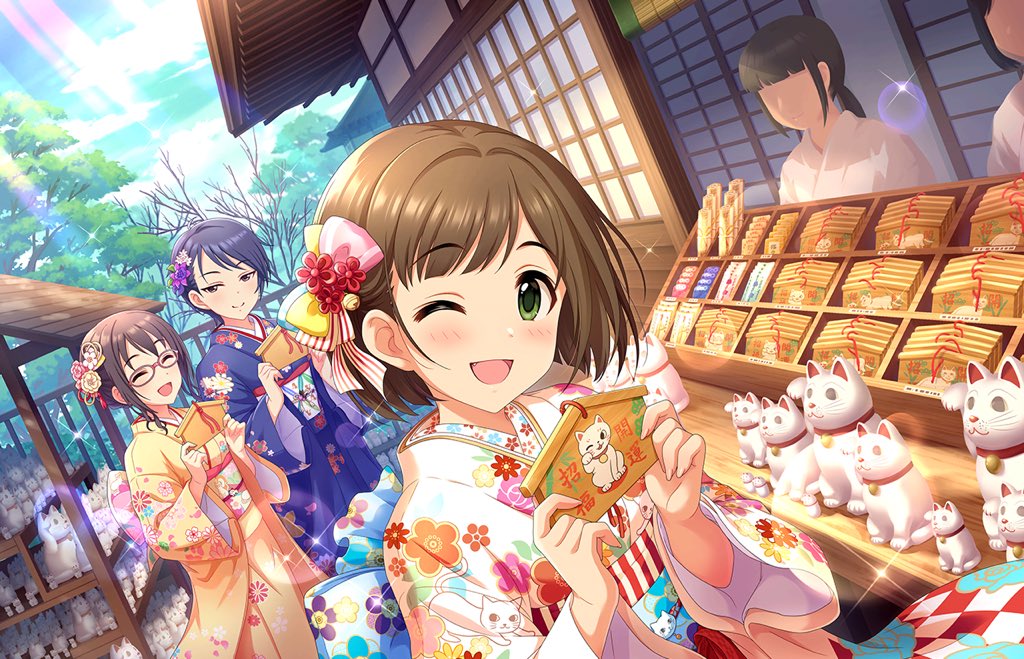 デレステ 限定ssr 前川みく 村上巴 森久保乃々 ネットの反応 幸せ呼び込む迎春着物ガシャ 帰ってきたニュー速俺日記