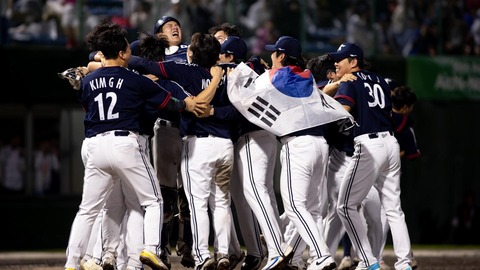 アジア大会　野球　決勝