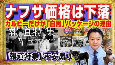 ナフサ価格下落