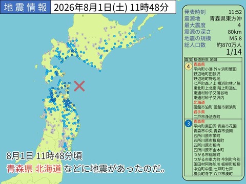 北海道 地震