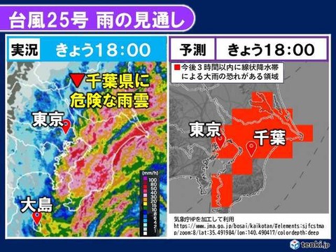水没 千葉 台風25号1