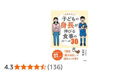 身長が伸びる本