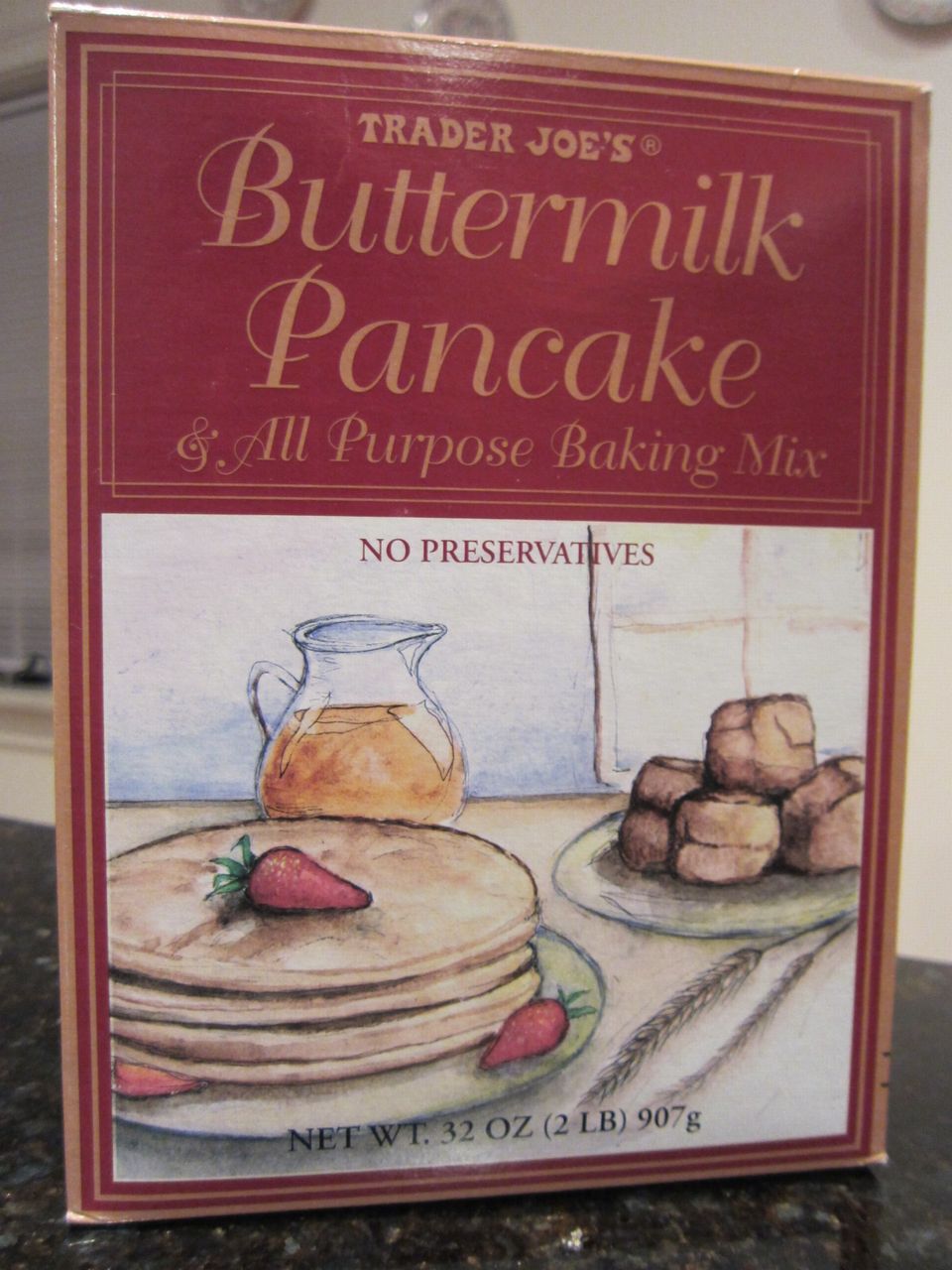 パンケーキ ミックスで実験 New Yorkの空の下