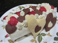 ハートケーキ♪
