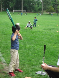 打席に立つ逸生