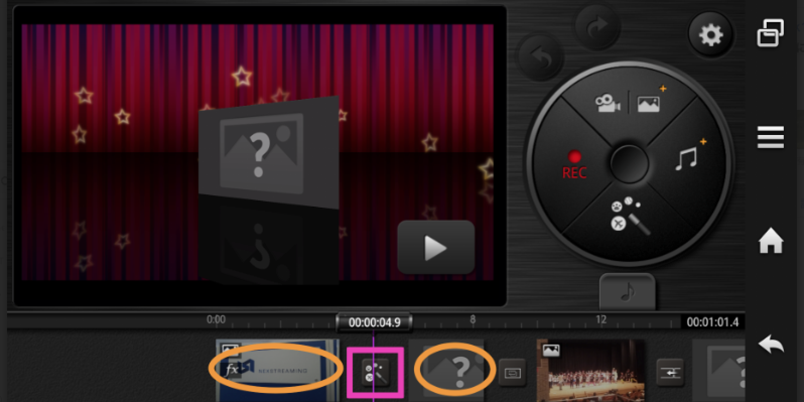 キネマスターq A トランジション効果利用 Kinemaster公式ブログ