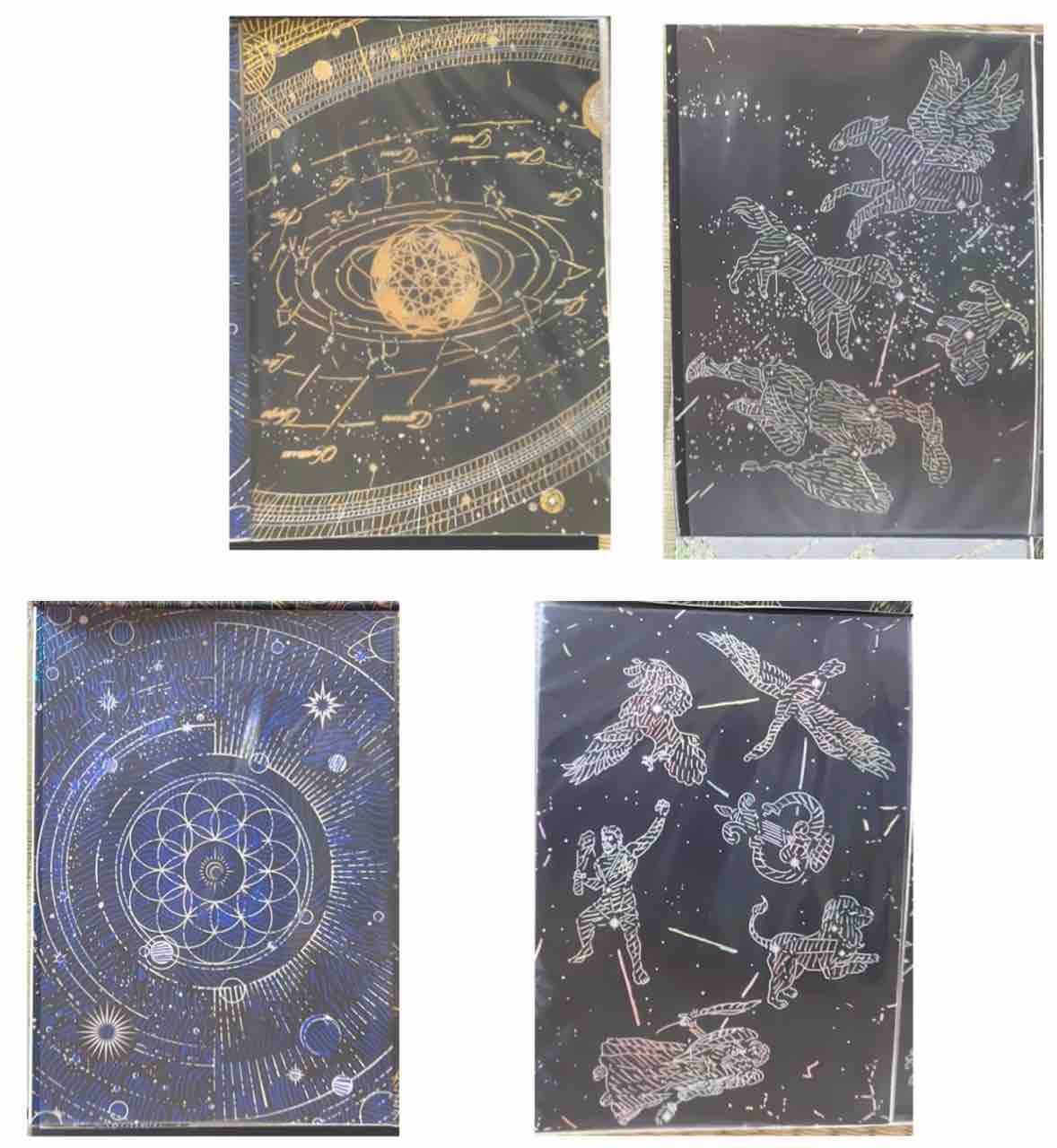 スクラッチアート 星座 リハビリネクスト文化祭 作品集