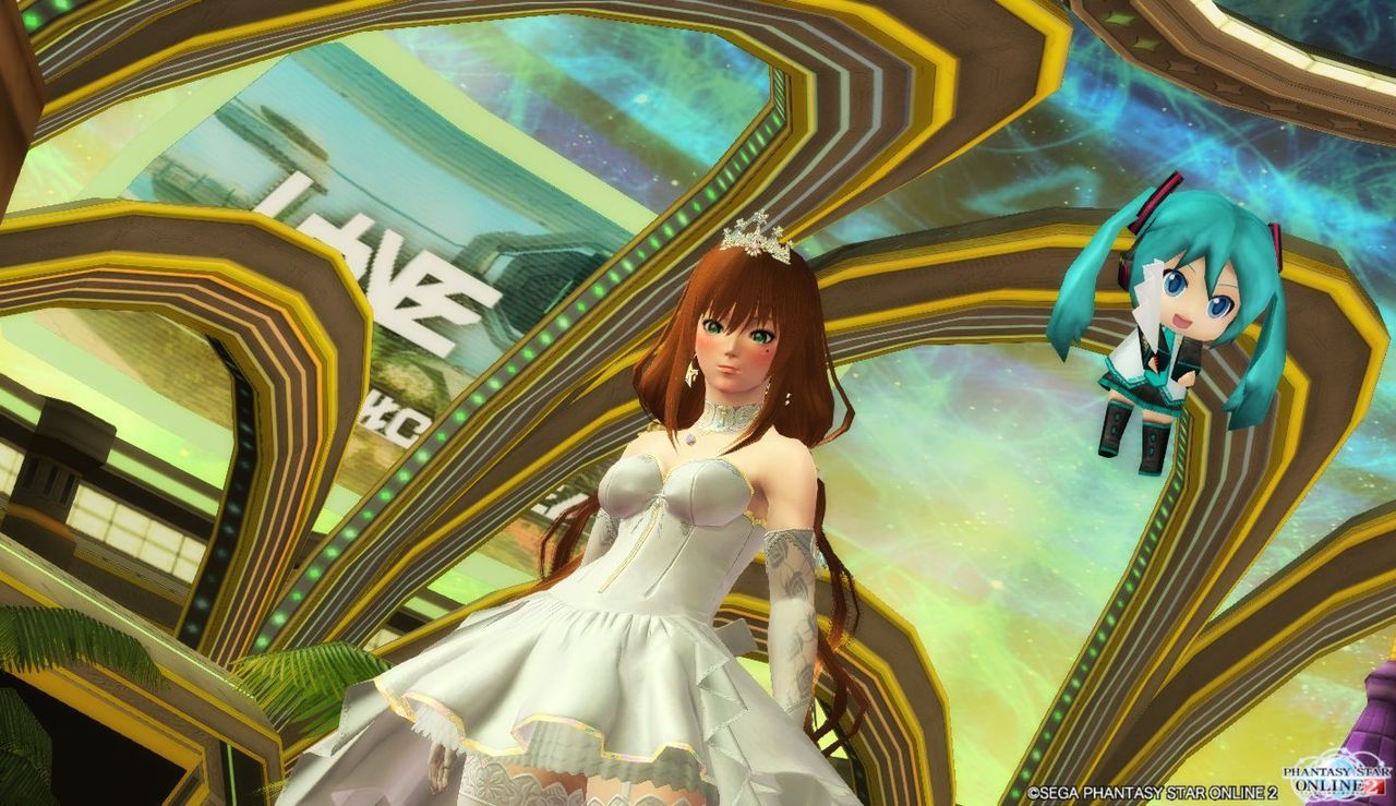 新髪型リンナロングツインでss撮ってみる ちょっと紳士向け ねく N豚 アークス日記